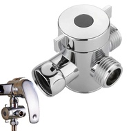 Shower Arm Mounted Diverter Valve Three Way Connector Toilet Bidet Shower Head Faucet Inlet  Fittings Bathroom Accessories
