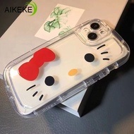 Cartoon Kitty Air Bag Phone Case For OPPO A80 A5 A3 Pro A3i Plus A36 A58 A58X A57 A79 A78 A77 A76 A5