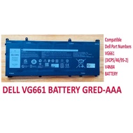 LAPTOP BATTERY FOR D.E.L.L ALIENWARE X14 R1 R2 VG661(3ICP5/46/95-2) V4N84 LAPTOP BATTERY