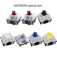 BT Gateron Mechanical Keyboard Optical Switch for GK61 SK61 White Black Red Brown