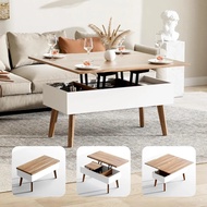 3 In 1 Lift Top Coffee Table, Ten Minutes Install Multifunction Coffee Table, Coffee Table Converts 
