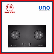 Uno 2-Burner Glass Hob UG2076TRSV