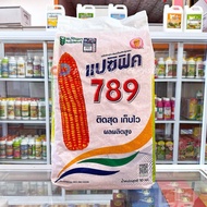 เมล็ดพันธุ์ข้าวโพด แปซิฟิค 789 ขนาด 10 กิโลกรัม  ติดสุด เก็บไว ผลผลิตสูง