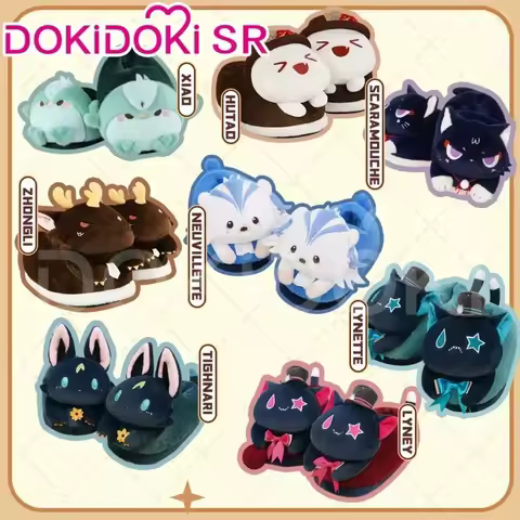 ABC123Zhongli/Hutao/Xiao/Scaramouche/Neuvillette Cosplay Shoes Game Genshin Impact DokiDoki-SR Fluff