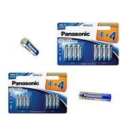 1pk (8pcs) Panasonic Evolta AA (2A) / AAA (3A) Alkaline Battery