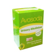 [GOUT:URINE ALKALINIZER] Avosoda Urinary Alkalinizer Effervescent Granules (4g x 12sachets)