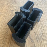 1/2/4/6/8pcs Horizontal Ladder Rubber Feet Replacement Shoes Spare Parts Foot Pads Protective Covers
