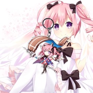 GANTUNGAN Azur Lane Saratoga Game Keychain - Key Chain - Souvenir - Anime - Keychain - Keychain