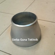 Reducer Galvanis 6" x 3" inch SGP Fitting Pipa Las