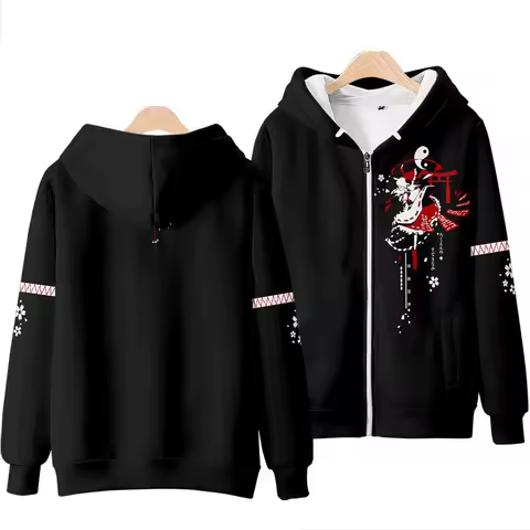 Coat Japanese Anime Touhou Project 3D Print Women Men Hoodies Sweatshirts Cirno Remilia Scarlet Flan