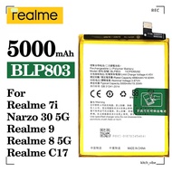New BLP803 Battery (5000mAh) for Realme 7i 8(5G) 9 C17 / Narzo 30 5G