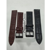 Alexandre CHRISTIE ORIGINAL AC Leather STRAP/AC Watch STRAP 16MM 18MM 20MM 22MM