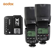 Godox TT600 TT600S 2.4G Wireless 1/8000s Flash Speedlite Light with X2T-C/N/S/F/O/P Trigger for Cano