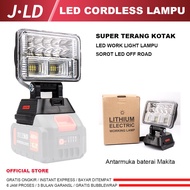 Battery LED cordless Lamp Makita Battery Interface LED work light LED Spotlight easy to carry usb ph