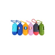 Portable Diaper Disposal Plastic Bag With Case (Random Colour)