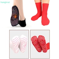 {hangmai} Unisex Self-Heag Health Care Socks Tourmaline Therapy Foot Massager Warm Sock {hot}