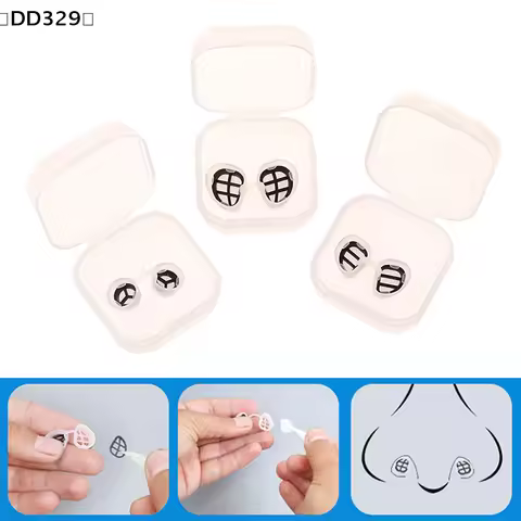 〔DD329〕S/M/L Invisible Nasal Filters Anti Air Pollution Pollen Allergy Nose Dust Filter