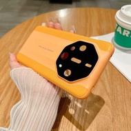 內地直送 - 秒变保时捷皮纹适用mate60R-黄色 华为 Mate 60 RS 保时捷设计