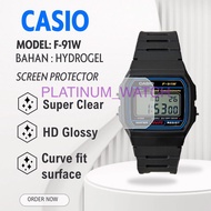 LAYAR ANTI-SCRATCH CASIO HYDROGEL WATCH F-91W F 91W F91W F 91 F91 SCREEN PROTECTOR / GLASS PROTECTOR