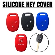 Honda City Civic CRV Jazz 2 Buttons Silicone Car Key Cover Remote Cover Kunci Sarung Kunci Kereta Ca