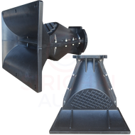 ปากไลอาเรย์ DOS รุ่น xz78 ไฟเบอร์กลาสแท้ wave guild คอ1.5นิ้ว ขนาด8*9นิ้ว ลึก32ซม.