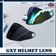 GXT Visor Helmet 708 Motorcycle Helmet Lens Rainbow Black Visor GXT Sun Visor Motor Topi Keledar Ful
