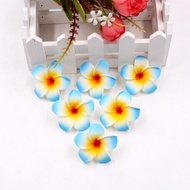 10PCs 4/9cm Foam Hawaii Aritificial Flowers for Wedding Party Decoration Plumeria Flowers DIY Scrapb