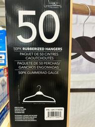 Costco好市多 塑膠止滑衣架 non-slip hanger 曬衣架