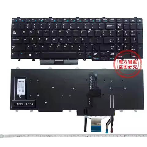 US Keyboard For Dell Latitude E5550 E5570 E5580 E5590 M3510 M7510 M7720 M7520 3510 7510 7710 7720 75