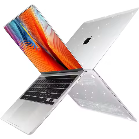 Bling Glitter Laptop case for MacBook Pro 13 Cover A1708 A2159 A2289 A2338 Pro 14 A2992 Plastic Hard
