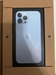 放 全新 iphone 13 pro max 128gb 藍色 未拆盒 未激活 有保養 購自apple門市