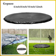 Gepnoo Waterproof Trampoline Cover PE Material Sun Shade Weather Protection Mat for Outdoor Garden 1