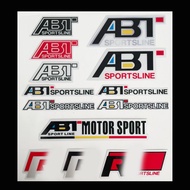 Car Styling Letter Sticker ABT/R ABT Sportsline Emblem Badge Decal Front Rear Windshield Window Deco