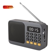 Old Fm Radio Mini Fm Radio Small Emergency Recargable Ham  Sound Box Mini Vintage Music Speaker Mp3 