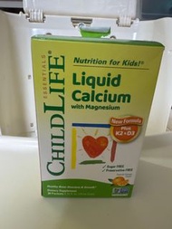 ChildLife Essentials 兒童鈣鎂液體補充劑 30枝