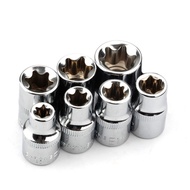 [LSAR-Hot] 7pcs 3/8 inch Star Torx Socket E Type E8 E10 E11 E12 E14 E16 E18 E20 Hand Tool❀