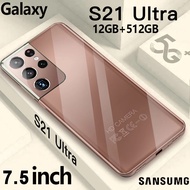 hp terbaru SANSUMG Galaxy S21 Ultra Handphone 5G 7.5inch 90Hz RAM 16GB/512GB Cuci Gudang Smartphone 