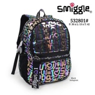 Smiggle I Love Smiggle Silver Backpack (B107)