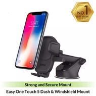 KAKU ที่วางติดรถยนต์แบบ Easy One Touch 5ตัวยึดในรถยนต์กระจกหน้ารถ