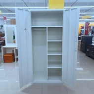 lemari besi informa lemari baju 2 pintu lemari pakaian tiffany