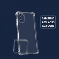 Samsung A03, A03s, A03 Core smooth transparent case | SS galaxy flexible phone case protects Samsung