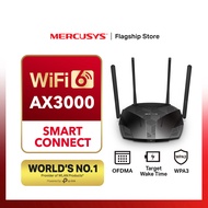 Mercusys AX1800 & AX3000 Dual Band Gigabit Wireless WiFi 6 Router With VPN & Access Point MR70X & MR