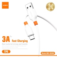 MOXOM MX-CB303 1 METER 3A FAST CHARGING DATA CABLE 3A Tide Fast Charging Data Cable