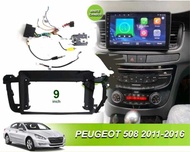 PEUGEOT 508 11-16  407 03-12   ANDROID PLAYER + CASING + REVERSE CAMERA  AND 360 3D AHD CAMERA SYSTEM  HIGH GRADE