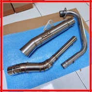 Kou Super Open 51mm with ElbowBIG for Rusi tc 125 150 175 Skygo 125 150 175 Dl150 Rs150 Bajaj ct 100