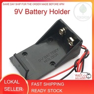 9V Battery Clip Holder 9V Battery Case Box With Wire Leads DIY