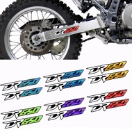Swingarm Stickers Reflective Decals Stripes for suzuki dr650 dr 650  650s 650se 650ser