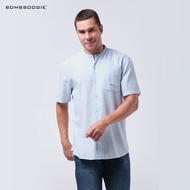 Bombboogie Kemeja Koko Pria Turan Baby Blue 22922B5BB