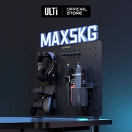 ULTi Pegboard Holder & Accessories | Home, Office & Gamer Desk Organizer | Space Saving & Modular | 