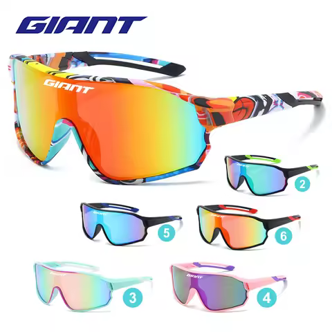 GIANT Top Seller Cycling Glasses UV400 Anti Fog REVO Lenses HD Clarity CE/ANSI Certified Cateye Desi